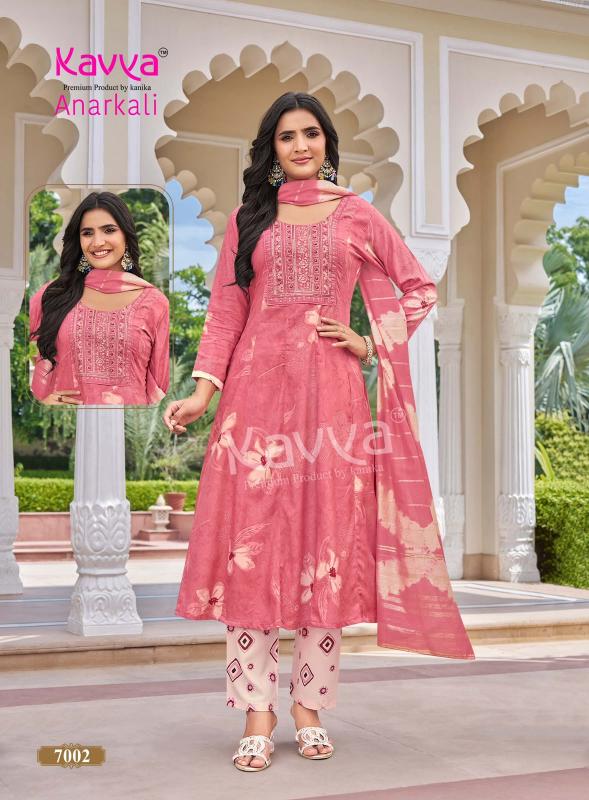 Kavya anarkali vol 7 kurti wholesale price in delhi